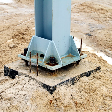 Столбчатый фундамент revit. Фундамент стаканного типа под колонну 400х800. Схема армирования столбчатого фундамента. Опора под колонну. Крепление колонны анкер м20.